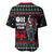 Santa And Motor Christmas Baseball Jersey Xmas Holiday Patterns - Wonder Print Shop