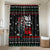 Santa And Motor Christmas Bathroom Set Xmas Holiday Patterns - Wonder Print Shop