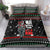 Santa And Motor Christmas Bedding Set Xmas Holiday Patterns - Wonder Print Shop
