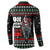 Santa And Motor Christmas Button Sweatshirt Xmas Holiday Patterns - Wonder Print Shop
