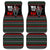 Santa And Motor Christmas Car Mats Xmas Holiday Patterns - Wonder Print Shop