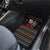 Santa And Motor Christmas Car Mats Xmas Holiday Patterns - Wonder Print Shop