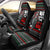 Santa And Motor Christmas Car Seat Cover Xmas Holiday Patterns - Wonder Print Shop