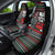 Santa And Motor Christmas Car Seat Cover Xmas Holiday Patterns - Wonder Print Shop