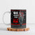 Santa And Motor Christmas Ceramic Mug Xmas Holiday Patterns - Wonder Print Shop