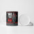 Santa And Motor Christmas Ceramic Mug Xmas Holiday Patterns - Wonder Print Shop
