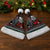 Santa And Motor Christmas Santa Hat Xmas Holiday Patterns - Wonder Print Shop