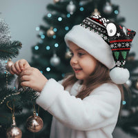 Santa And Motor Christmas Santa Hat Xmas Holiday Patterns - Wonder Print Shop