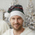 Santa And Motor Christmas Santa Hat Xmas Holiday Patterns - Wonder Print Shop