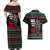 Santa And Motor Christmas Couples Matching Off Shoulder Maxi Dress and Hawaiian Shirt Xmas Holiday Patterns - Wonder Print Shop