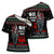 Santa And Motor Christmas Cross Shoulder Shirt Xmas Holiday Patterns - Wonder Print Shop