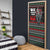 Santa And Motor Christmas Door Cover Xmas Holiday Patterns - Wonder Print Shop