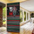 Santa And Motor Christmas Door Cover Xmas Holiday Patterns - Wonder Print Shop