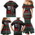 Santa And Motor Christmas Family Matching Mermaid Dress and Hawaiian Shirt Xmas Holiday Patterns - Wonder Print Shop
