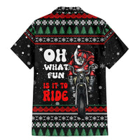 Santa And Motor Christmas Family Matching Mermaid Dress and Hawaiian Shirt Xmas Holiday Patterns - Wonder Print Shop