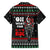 Santa And Motor Christmas Family Matching Off The Shoulder Long Sleeve Dress and Hawaiian Shirt Xmas Holiday Patterns - Wonder Print Shop