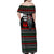 Santa And Motor Christmas Family Matching Off Shoulder Maxi Dress and Hawaiian Shirt Xmas Holiday Patterns - Wonder Print Shop