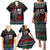 Santa And Motor Christmas Family Matching Puletasi and Hawaiian Shirt Xmas Holiday Patterns - Wonder Print Shop