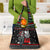 Santa And Motor Christmas Grocery Bag Xmas Holiday Patterns - Wonder Print Shop
