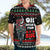Santa And Motor Christmas Hawaiian Shirt Xmas Holiday Patterns - Wonder Print Shop