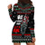 Santa And Motor Christmas Hoodie Dress Xmas Holiday Patterns - Wonder Print Shop