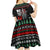 Santa And Motor Christmas Kid Short Sleeve Dress Xmas Holiday Patterns - Wonder Print Shop