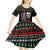 Santa And Motor Christmas Kid Short Sleeve Dress Xmas Holiday Patterns - Wonder Print Shop
