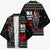 Santa And Motor Christmas Kimono Xmas Holiday Patterns - Wonder Print Shop