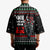 Santa And Motor Christmas Kimono Xmas Holiday Patterns - Wonder Print Shop