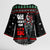 Santa And Motor Christmas Kimono Sleeve Blouse Xmas Holiday Patterns - Wonder Print Shop