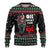 Santa And Motor Christmas Ugly Christmas Sweater Xmas Holiday Patterns - Wonder Print Shop