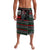 Santa And Motor Christmas Lavalava Xmas Holiday Patterns - Wonder Print Shop