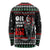 Santa And Motor Christmas Long Sleeve Shirt Xmas Holiday Patterns - Wonder Print Shop
