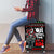 Santa And Motor Christmas Luggage Cover Xmas Holiday Patterns - Wonder Print Shop