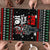 Santa And Motor Christmas Puzzle Xmas Holiday Patterns - Wonder Print Shop
