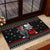Santa And Motor Christmas Rubber Doormat Xmas Holiday Patterns - Wonder Print Shop