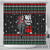 Santa And Motor Christmas Shower Curtain Xmas Holiday Patterns - Wonder Print Shop