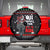 Santa And Motor Christmas Spare Tire Cover Xmas Holiday Patterns - Wonder Print Shop