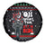 Santa And Motor Christmas Spare Tire Cover Xmas Holiday Patterns - Wonder Print Shop