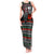 Santa And Motor Christmas Tank Maxi Dress Xmas Holiday Patterns - Wonder Print Shop