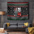 Santa And Motor Christmas Tapestry Xmas Holiday Patterns - Wonder Print Shop