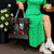 Santa And Motor Christmas Tote Bag Xmas Holiday Patterns - Wonder Print Shop