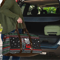 Santa And Motor Christmas Travel Bag Xmas Holiday Patterns - Wonder Print Shop