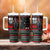 Santa And Motor Christmas Tumbler With Handle Xmas Holiday Patterns - Wonder Print Shop