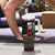 Santa And Motor Christmas Tumbler With Handle Xmas Holiday Patterns - Wonder Print Shop