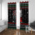 Santa And Motor Christmas Window Curtain Xmas Holiday Patterns - Wonder Print Shop