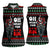 Santa And Motor Christmas Women Sleeveless Polo Shirt Xmas Holiday Patterns - Wonder Print Shop