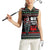 Santa And Motor Christmas Women Sleeveless Polo Shirt Xmas Holiday Patterns - Wonder Print Shop