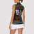 Santa And Motor Christmas Women Sleeveless Polo Shirt Xmas Holiday Patterns - Wonder Print Shop