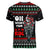 Santa And Motor Christmas Women V-Neck T-Shirt Xmas Holiday Patterns - Wonder Print Shop